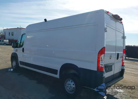 2020 Ram Promaster 2500 High Roof 159 Wb z USA, uszkodzony, nr VIN 3C6TRVDG5LE110116